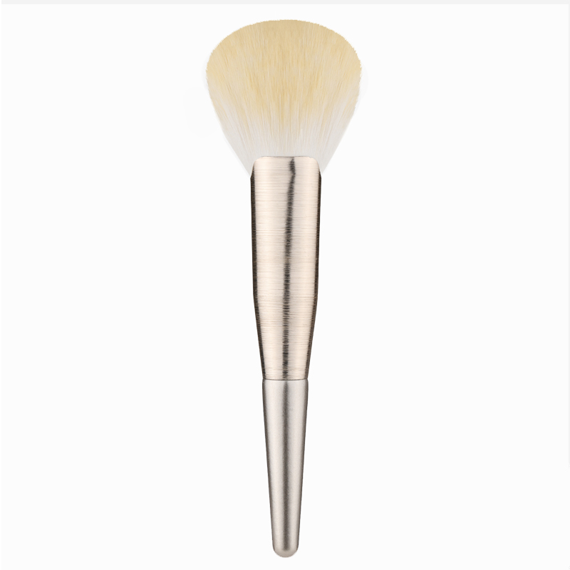 New Single Powder Brush Make Up Refillable Brush Super Soft Hair Rose Gold Makeup Tool OEM