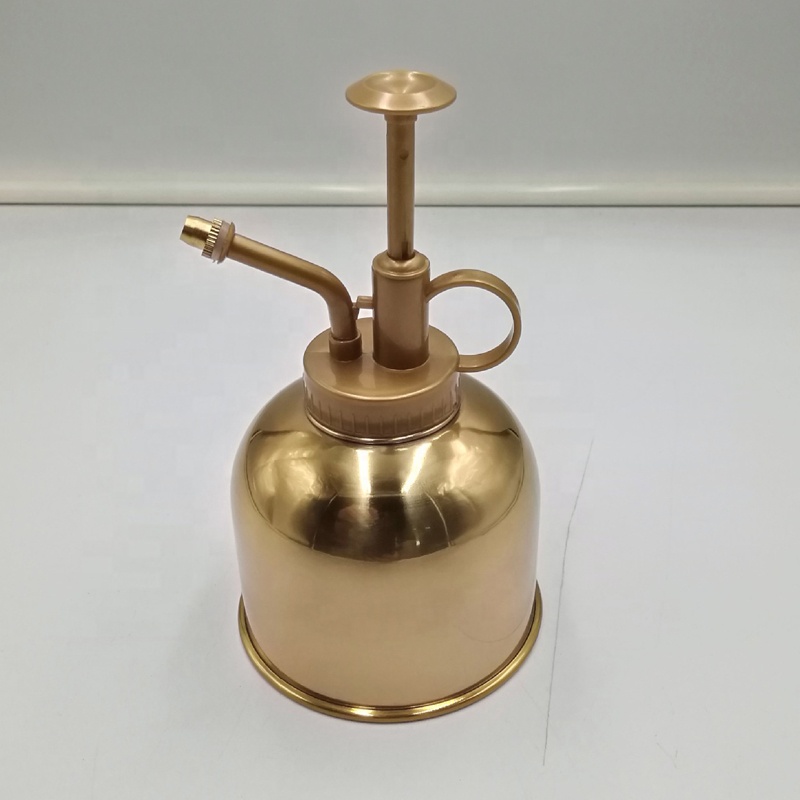 portable small garden pot copper pot watering pot multi meat metal watering sprayer