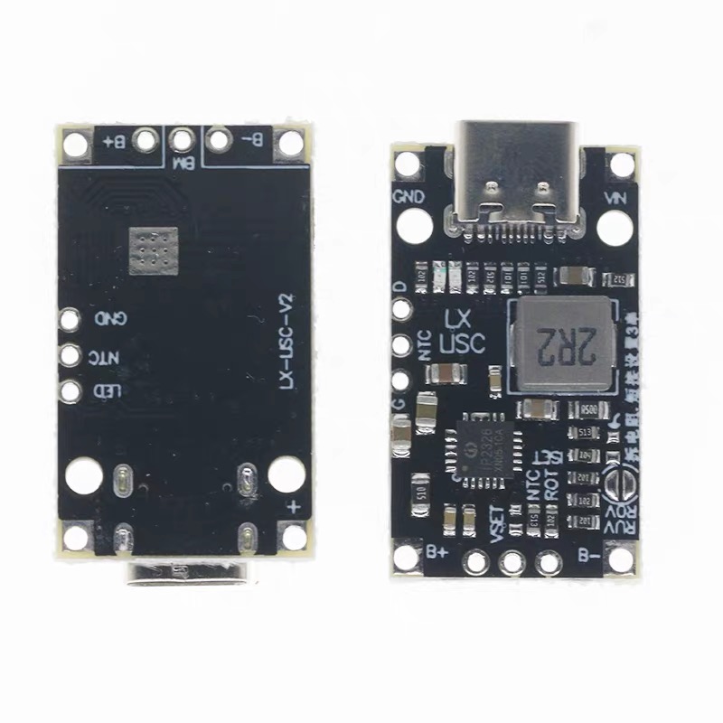 Type-C USB 2-3S BMS 15 Вт 8,4 В 12,6 В 1.5A литиевая батарея зарядный модуль с сбалансированной поддержкой быстрой зарядки с индикатором