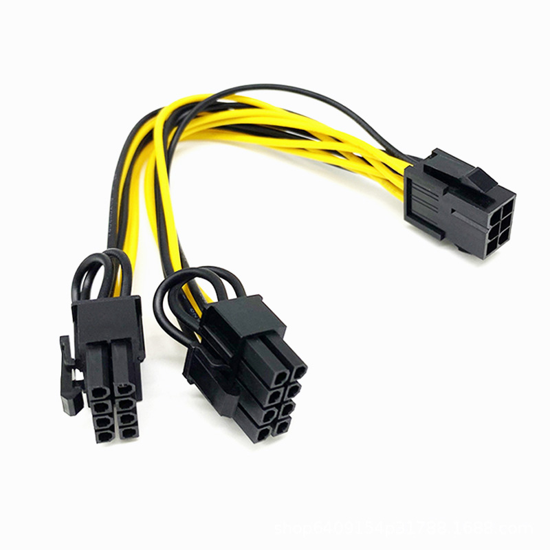 Видеокарта Pci-e Pci Pcie Molex, Gpu 6 8 Pin мама-двойной 8 6 + 2 Pin Male, разветвитель питания, кабель-удлинитель Molex