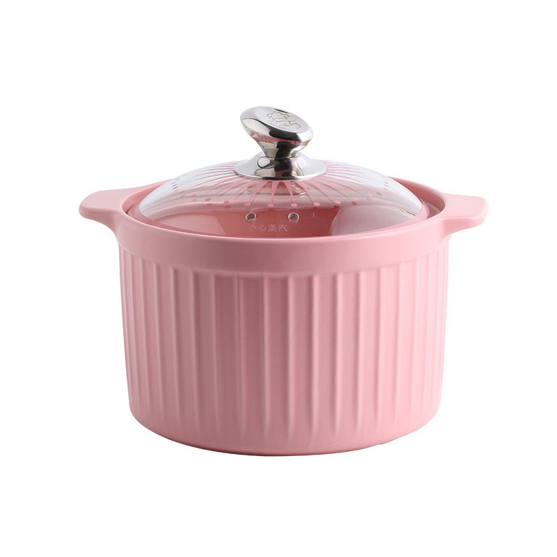 Nordic casseroles dish set ceramic insulated food warmer casserole set poeles casserol ensemble with lid cookware pots set