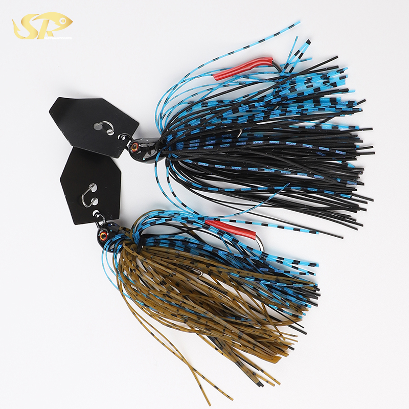 Superiorfishing chatterbait 3/8oz 1/2oz молоток приманки металлический jig head отбойный молоток дук с резиновым покрытием рыболовная приманка JH20