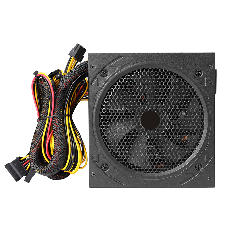 Блок питания APFC для компьютера, GPU/CPU/HDD, игровой светодиодный RGB-вентилятор, OEM-сервер, ATX 150-264 в, 500 Вт, 600 Вт, 700 Вт, 800 Вт, активные телефоны PC Tecno