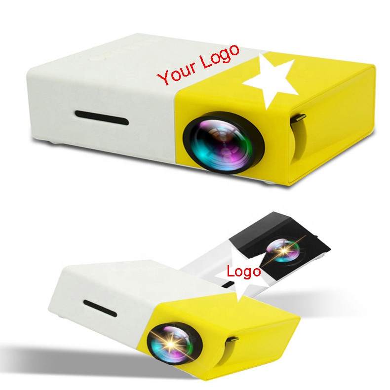 Dropshipping Amazon YG300 Proyector FCC Pocketable Home LCD Portable Mini Projector1080p 4k Projectors