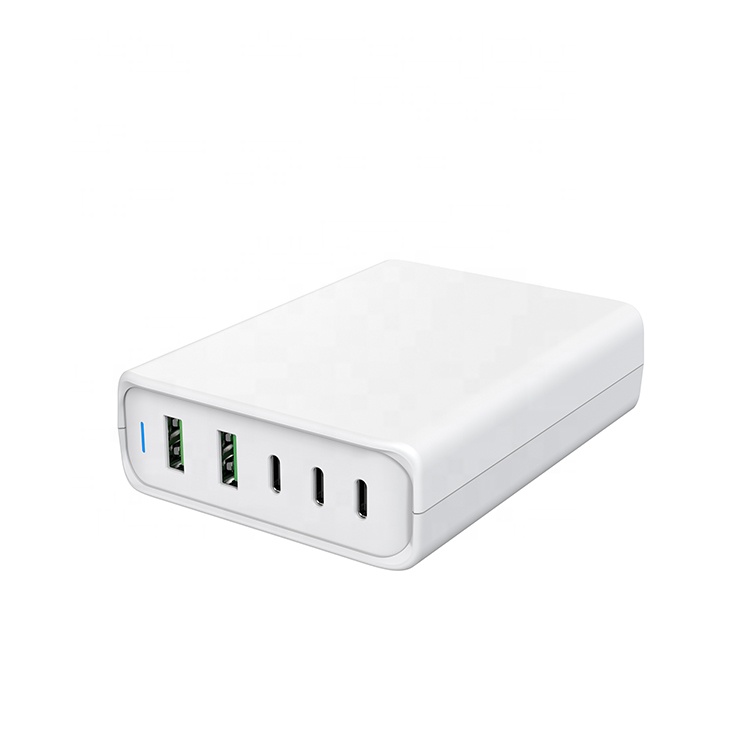 2020 новейшие аксессуары usb-c power pd 110w 5 порт настольное зарядное устройство для macbook pro