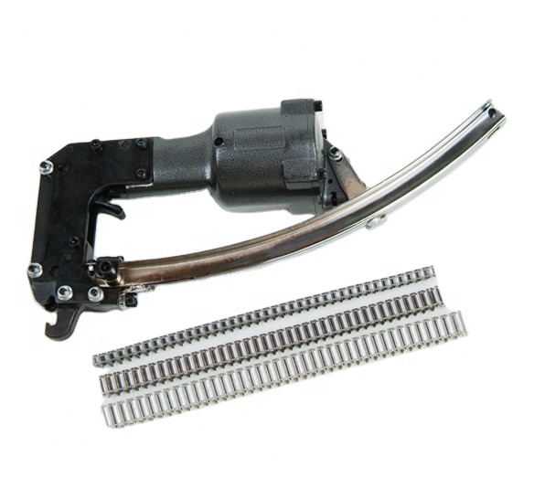 china factory pneumatic tool gas nailer M44-M46 staple gun for mattress clips with good quality