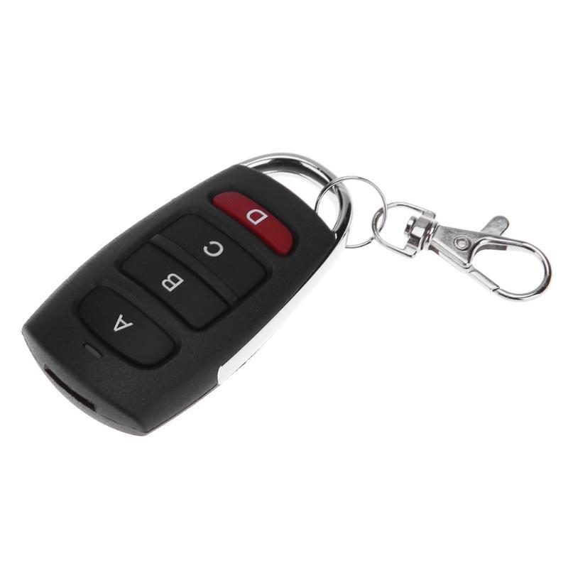 Universal Garage Door Remote Control 433MHZ Wireless Opener Cloning 4 Key Auto Car Rolling Code Gate Remote Control Duplicator