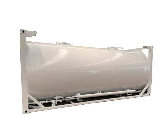 ISO standard intermediate bulk coal cement powder 20ft bulk container tank