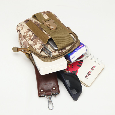 So-Easy Men Tactical Molle Pouch Belt Waist Pack Bag Small Pocket Military Waist Pack Equipo de pesca tas memancing Fishing Bag