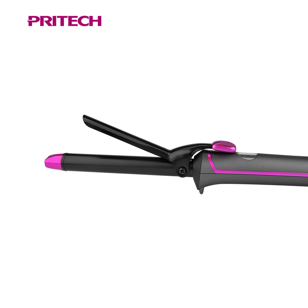 PRITECH настраиваемые КЕРАМИКА ПОКРЫТИЕ керлинг баррель профессиональный электрический щипцы для завивки волос