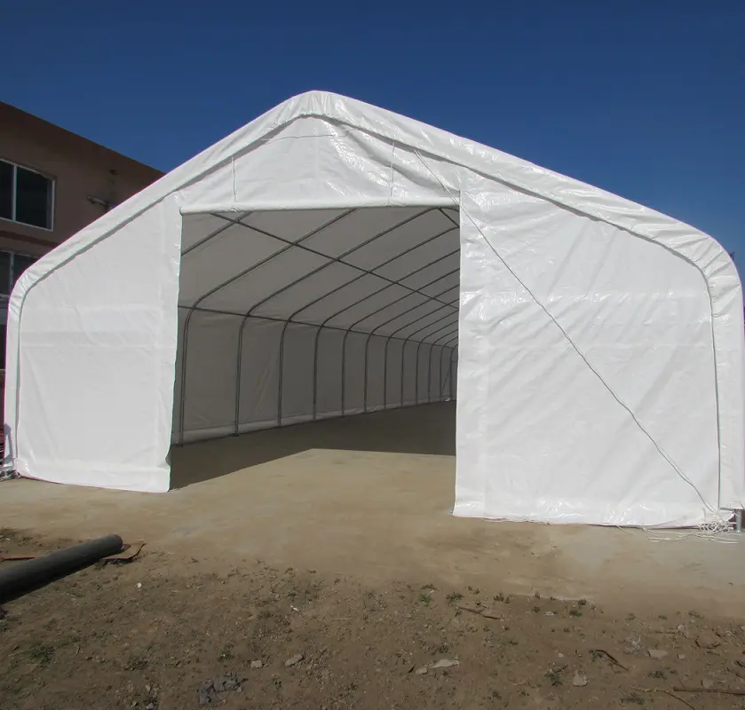 Industrial Storage Tents Gs 12m PVC Large Industrial Storage Tent Outdoor 30ft Waterproof Steel Frame Warehouse Tent Storage