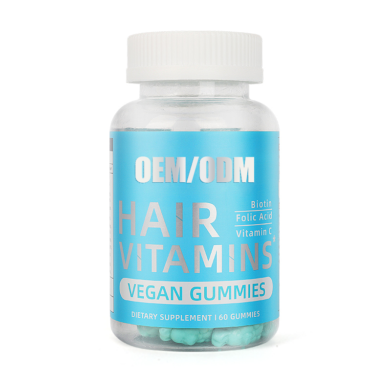 Витамины для волос-Gummies научно разработаны с помощью биотина, инозитола и холина для более длительного и сильного роста волос