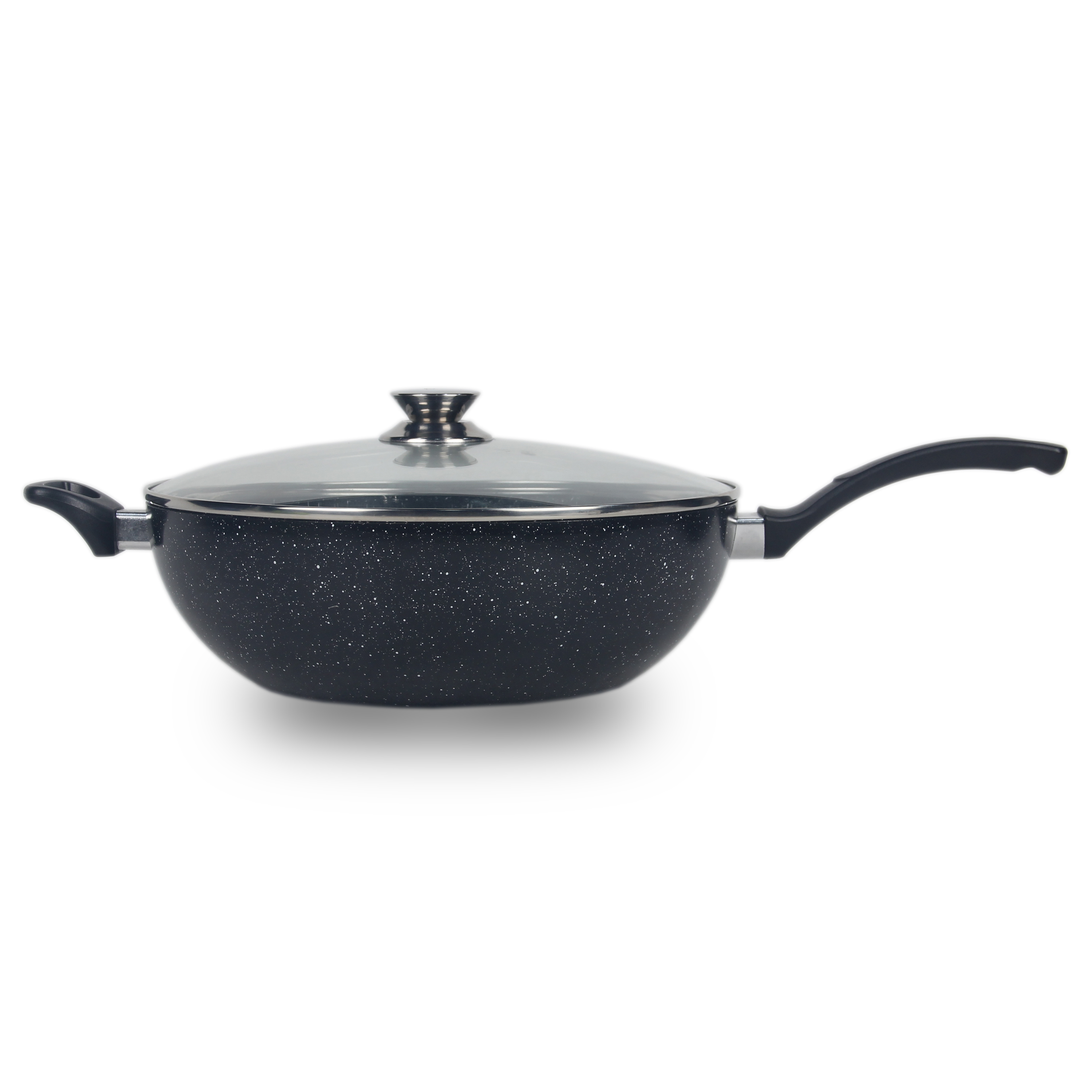 Завод Oem Cooker Wirh бакелитовая ручка из литого алюминия с мраморным покрытием