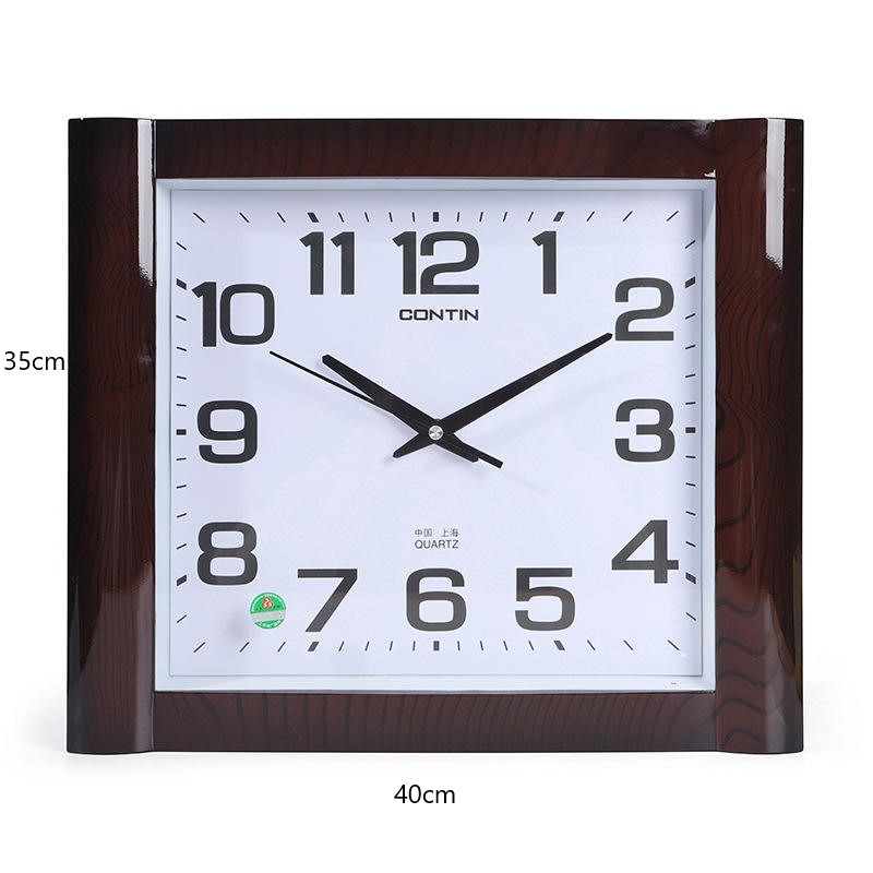 Watches Wall Clocks Market Floor Stand Products Household Products Classic Square Brown Chinese Style