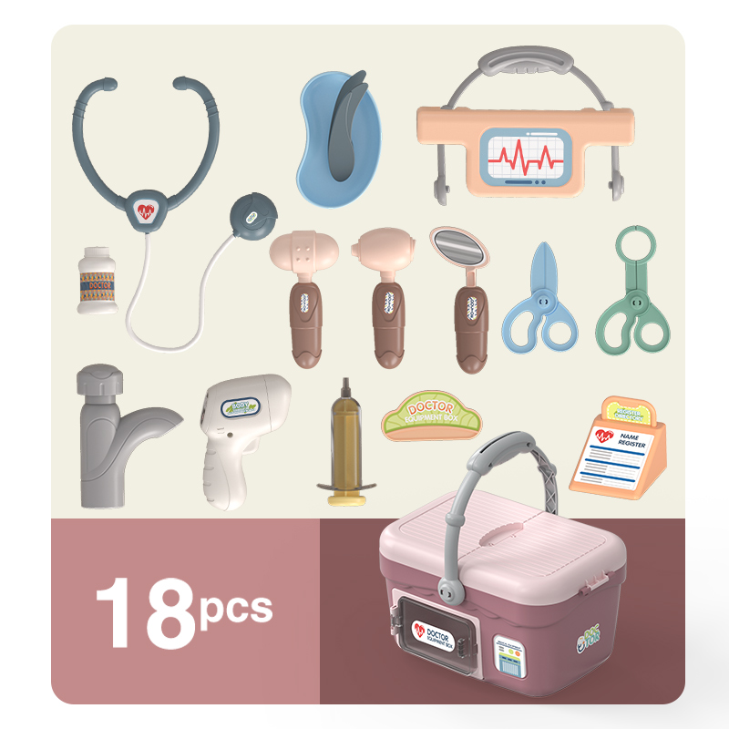 Zhorya Hotsell Multi-function Toy Set Kid Educational First Baby Pretend Play Suitcase Kids Kit Tool Doctor Set Doctor Toys