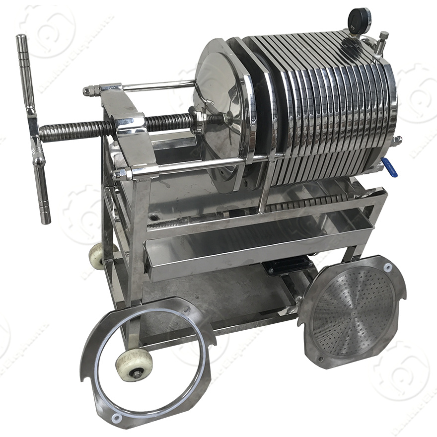 factory price stainless steel cooking oil water plate filter press filter