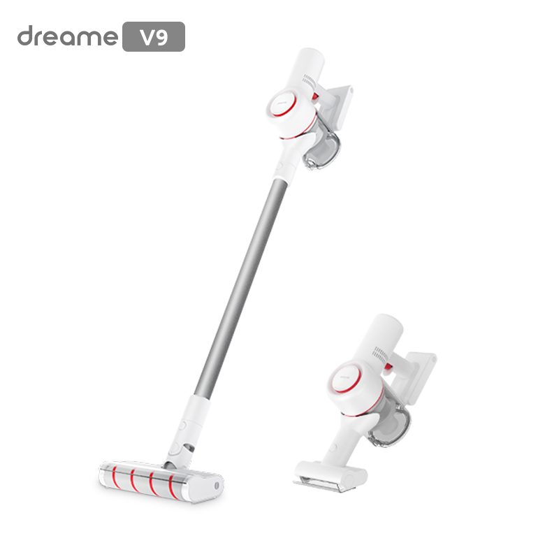 Ручной беспроводной пылесос Dreame V9P, портативный аппарат для сухой уборки ковров с циклонным фильтром