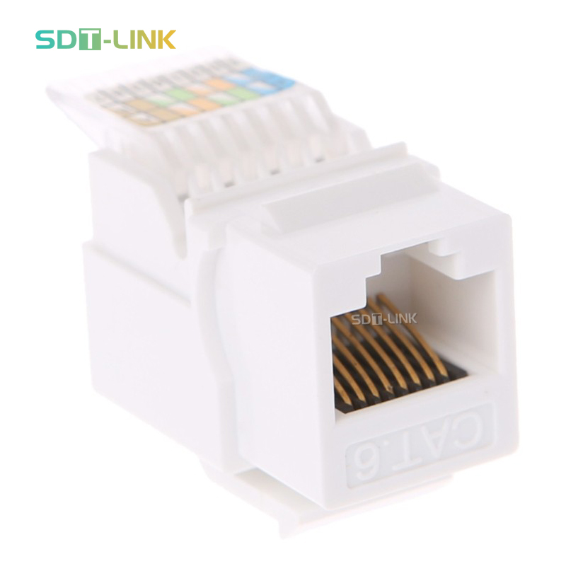 Неэкранированный модульный разъем ethernet RJ45 8P8C cat6 без инструментов keystone jack utp cat6 keystone