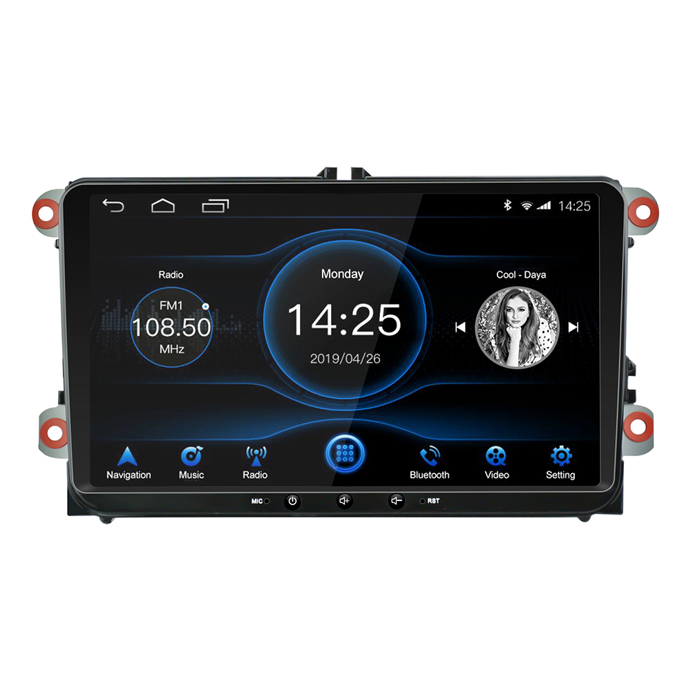 Ezonetronics 9 дюймов Android 2 din автомобильное радио GPS навигация для VW Volkswagen Skoda Golf 5 Golf 6 Polo Passat автомобильное радио плеер