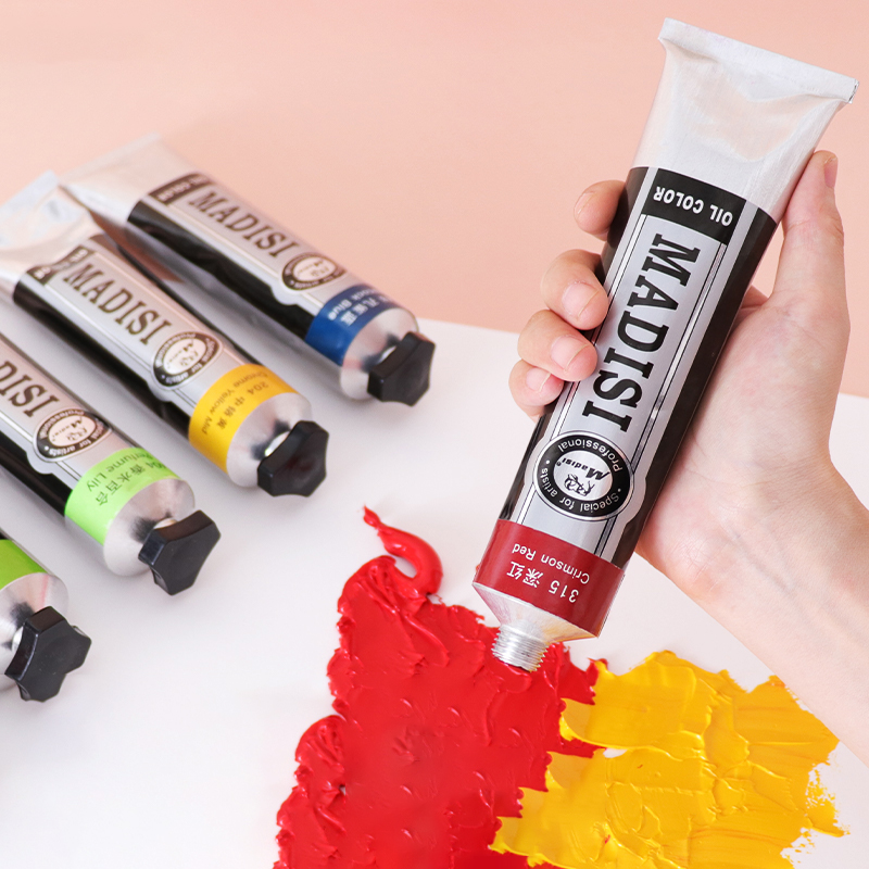 High quality artists painting oil colour paint with 78 colors 40/50/170ml