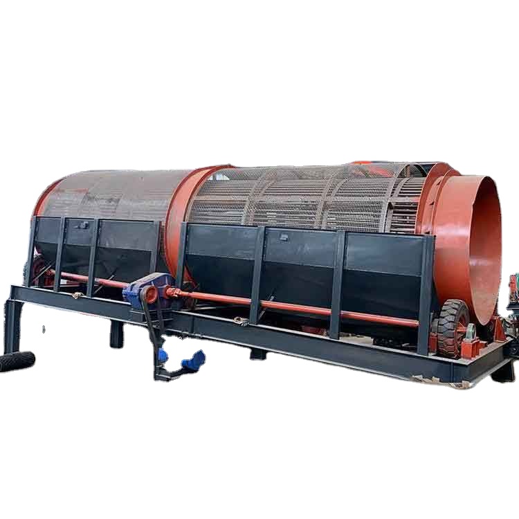 Revolving Drum Screen Classifying Screen For Coal, Sand , Soil,Sandstone Block, Limestone,Metallic Or Non-metallic Minerals