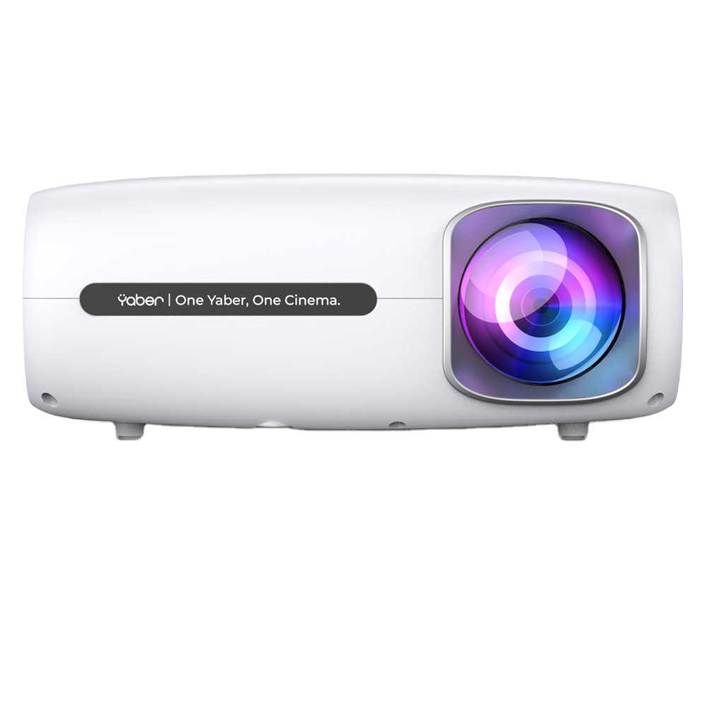 Yaber Projector Pro V7 Portable LED Projector Native 1920*1080p Support 4K 5.0inch 9500L 23 Languages LCD Mobile Movie Projector
