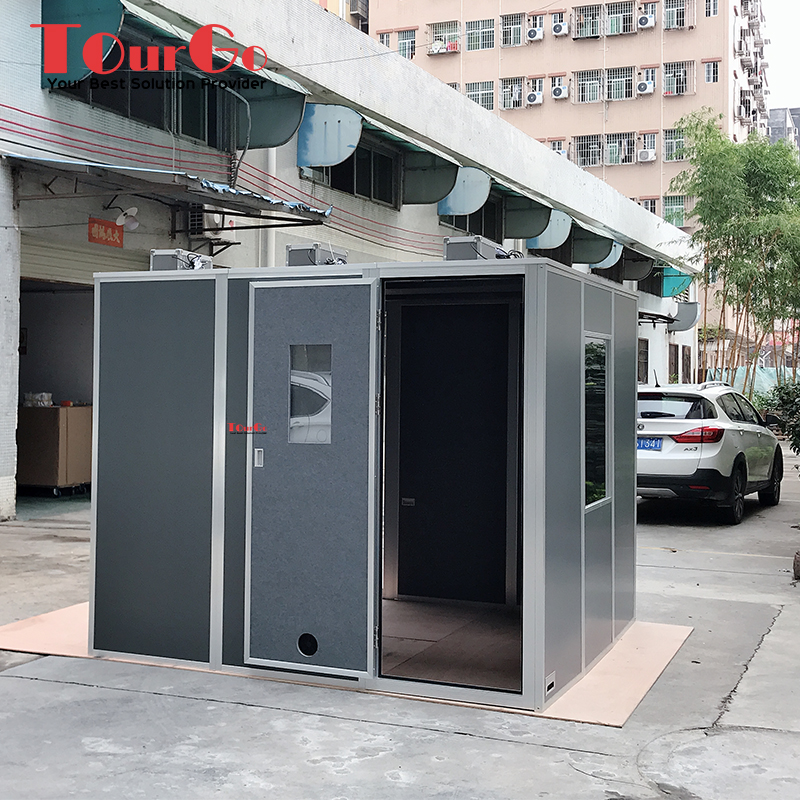 Изготовленный на заказ, стенд для караоке/музыкальная студия/Photo Booth: W2400 * D2400 * H2000mm