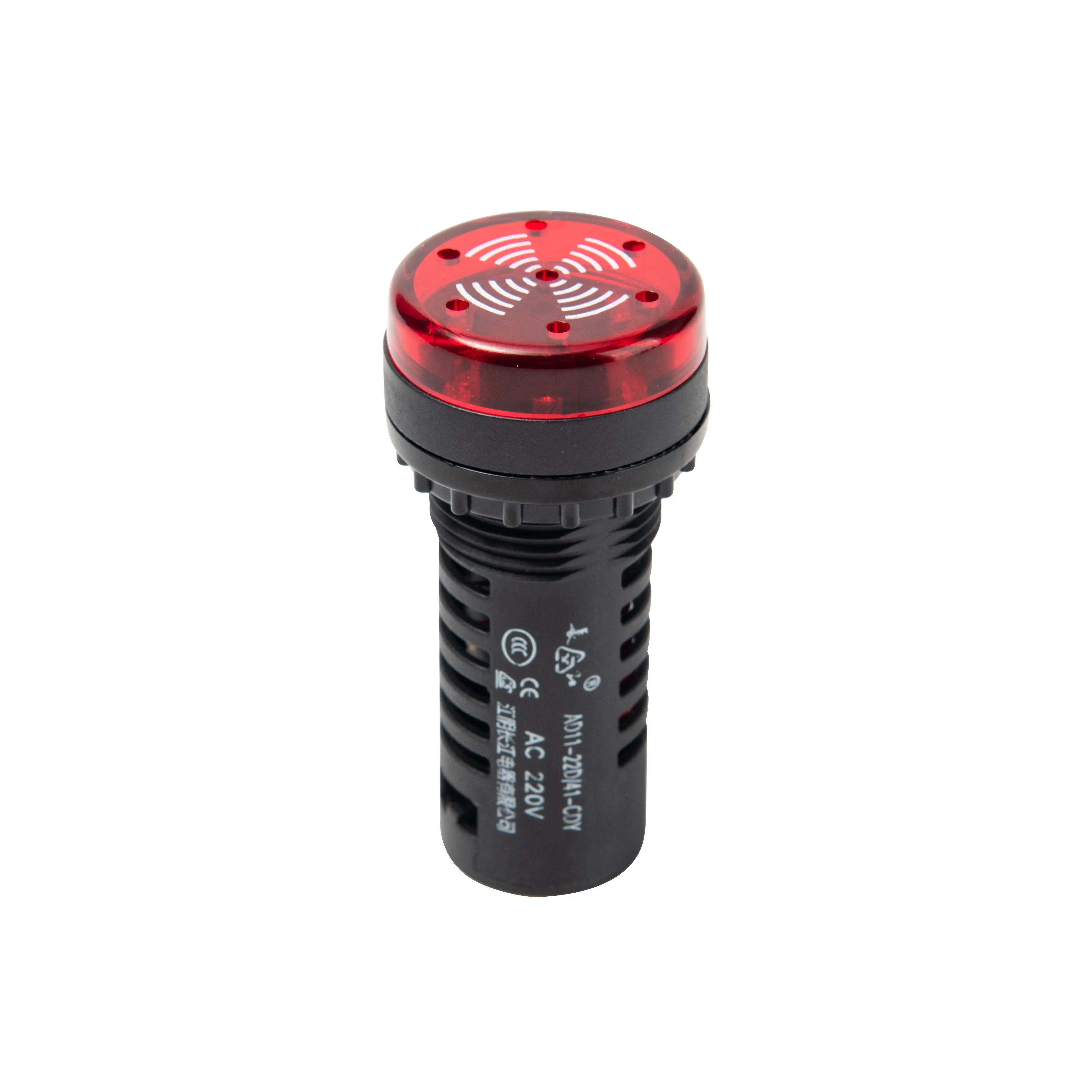 AD11-22 series 22mm red 220V Indicator Light led flash buzzer