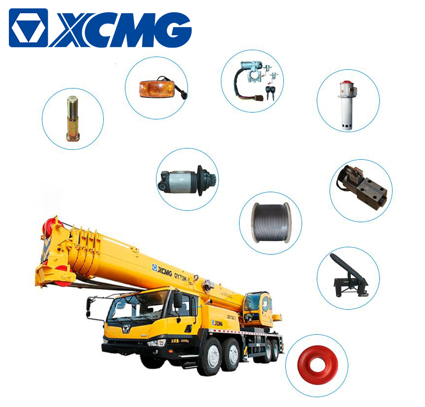 Список запасных частей XCMG QY70K-I Автокран