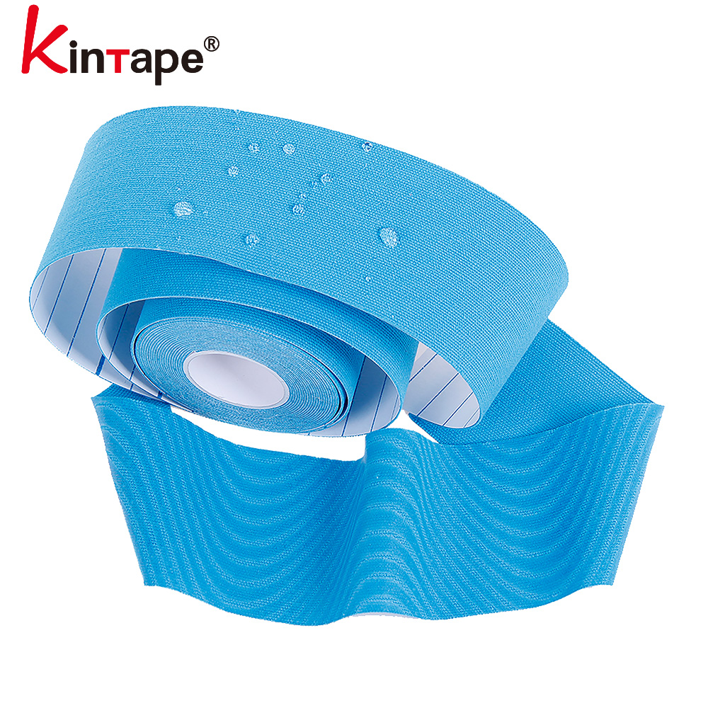Health Care Product Hand Tear Colored Kinesiology Tape for Soft Tissues training / No Colored Bandage Scissors