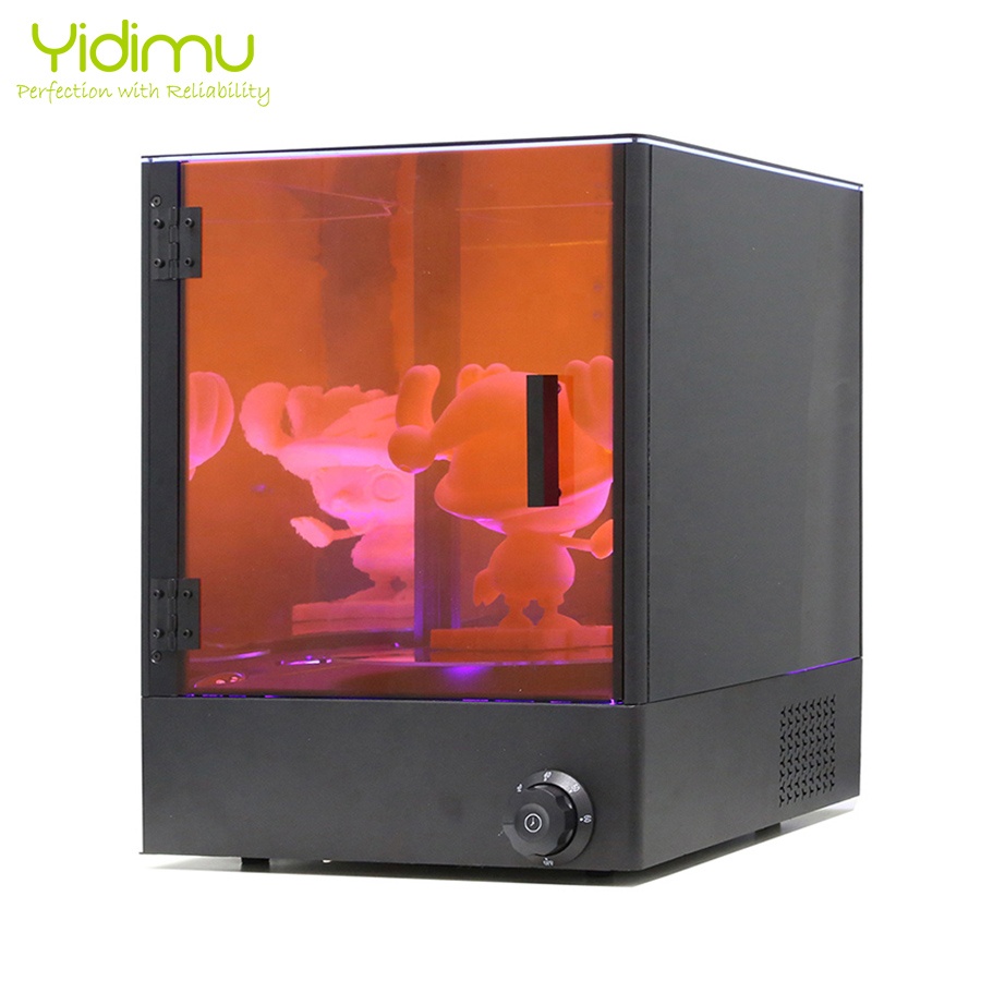 Новое поступление 3D печать DIY UV бетонополивочная машина светодиодная Поворотная большего размера ухода за цементом для 3D принтер смолы