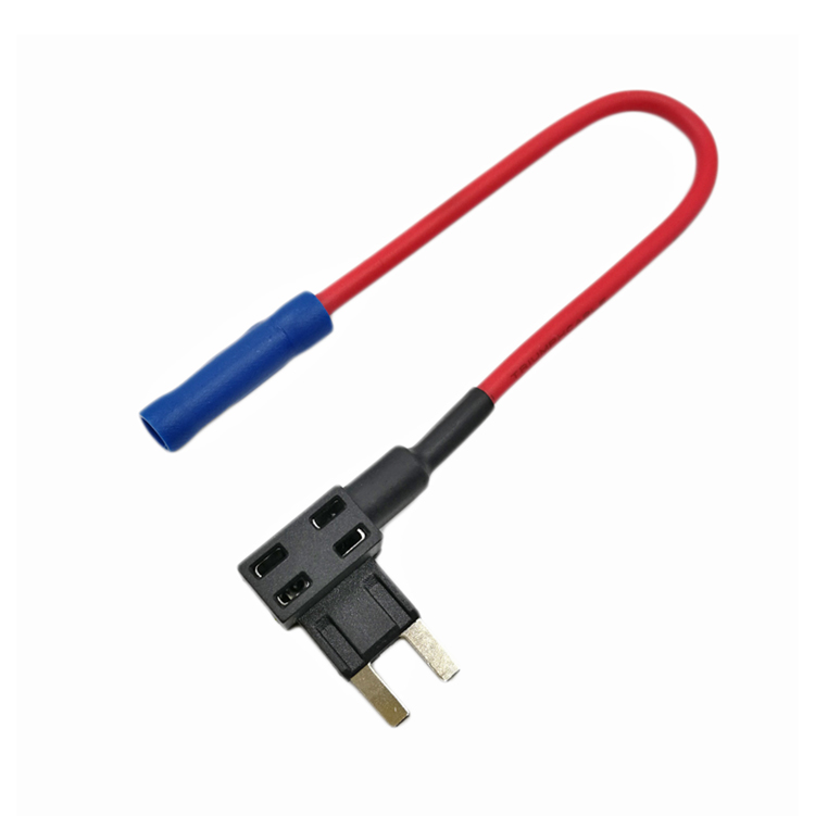 Красный Автомобильный держатель предохранителя 14AWG 16AWG 1015, низкопрофильный мини-предохранитель для автомобиля