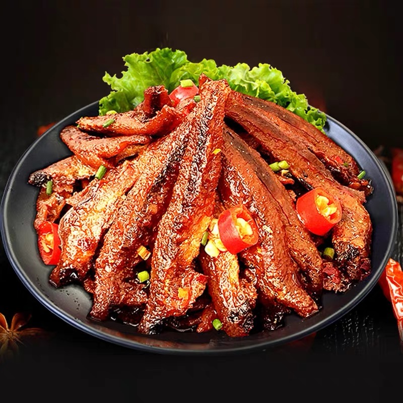 Китайский Закуски из морепродуктов маленькие сушеные анчоусы рыба закуски с 4 вкусами