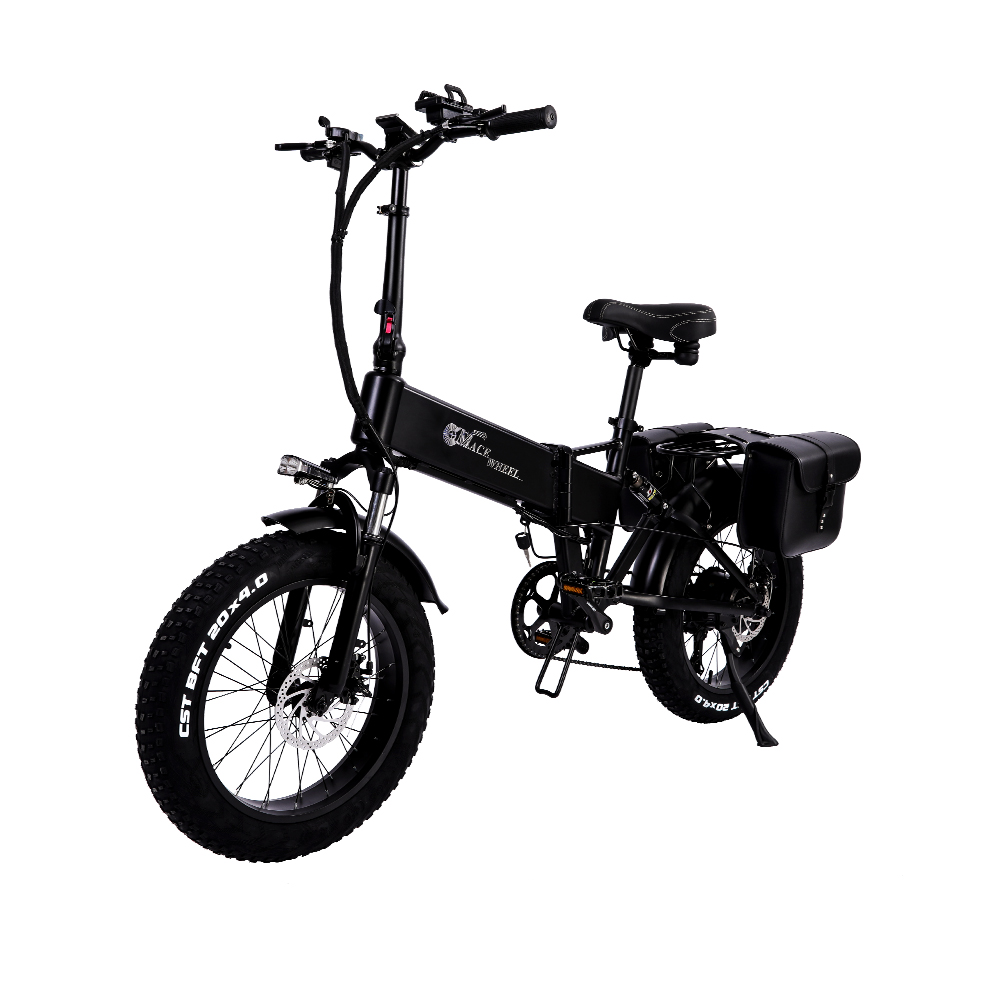CMACEWHEEL RX20 electric bicycle with saddle bags 750W electric bike Electric mountain bike