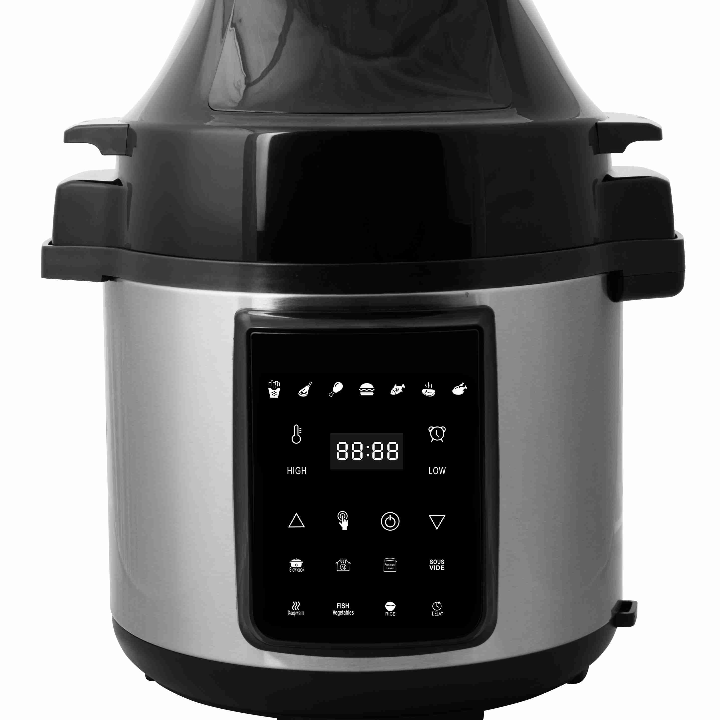 Multipurpose air fryer Pressure Cooker GTAP06-A1 Two lid Home Kitchen Appliance Electric Pressure Cooker