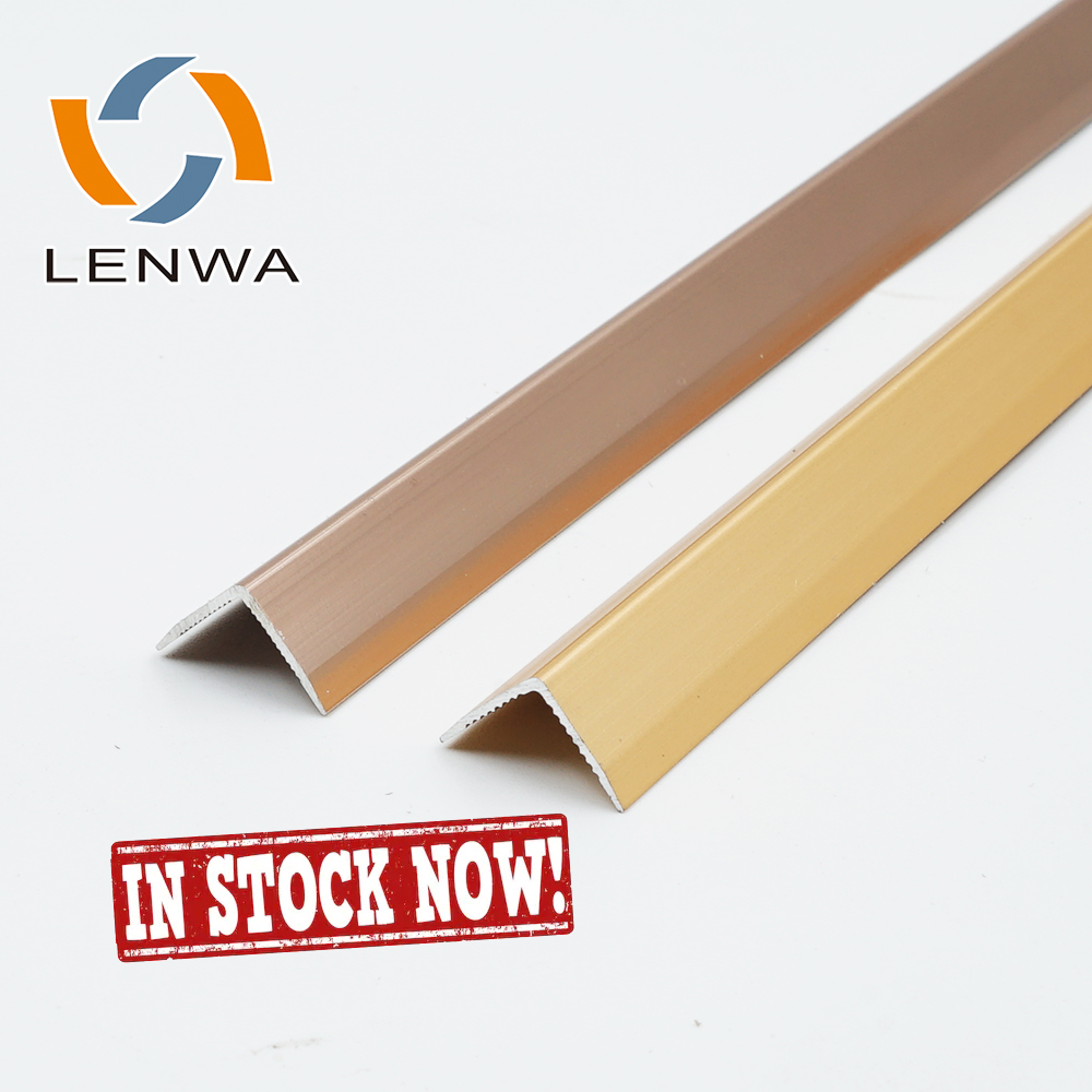 Алюминиевая хромированная L-образная отделка для окантовки LENWA Factory в наличии