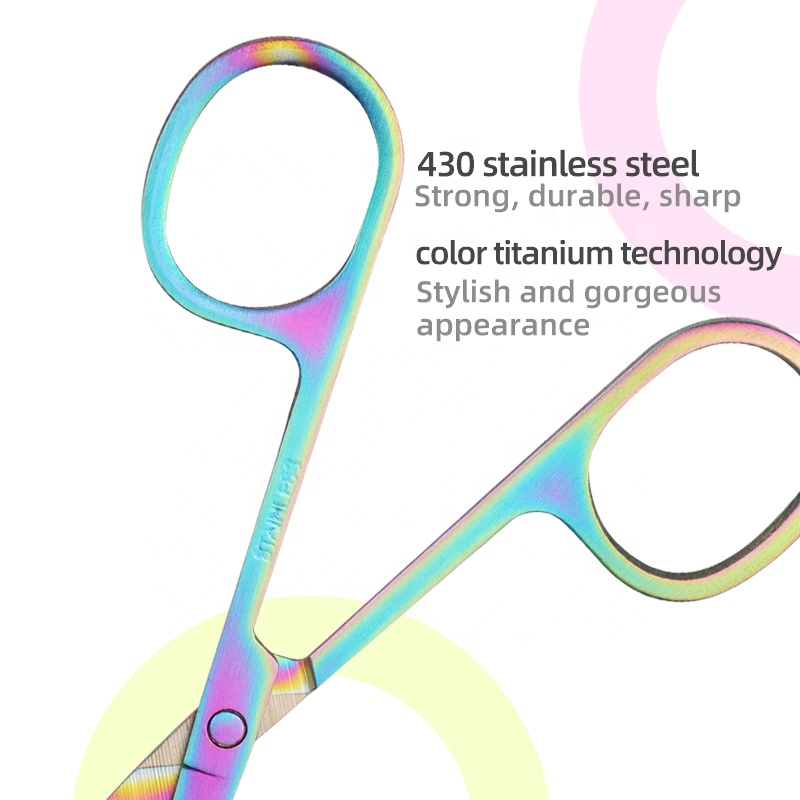 fashion false eyelash scissors makeup scissors tools eyebrow scissors American Good Experience American Good Experience