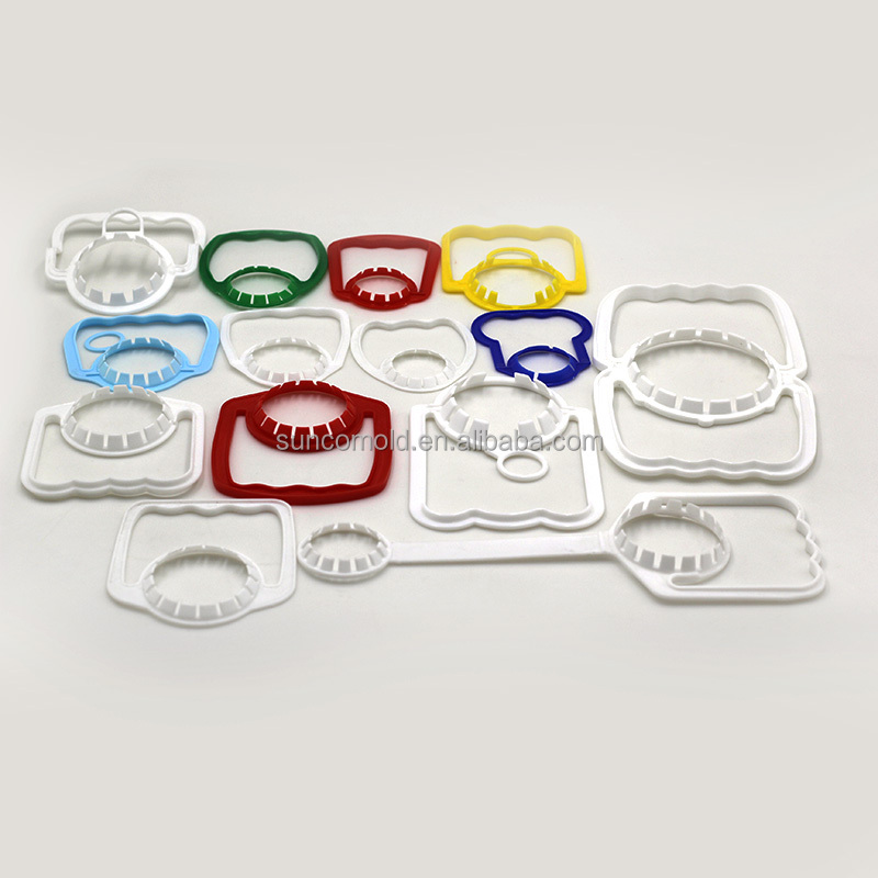 28mm 30mm 38mm 48mm 46mm 45mm 55mm 65mm plastic carry handle for pet cola water edible oil bottle