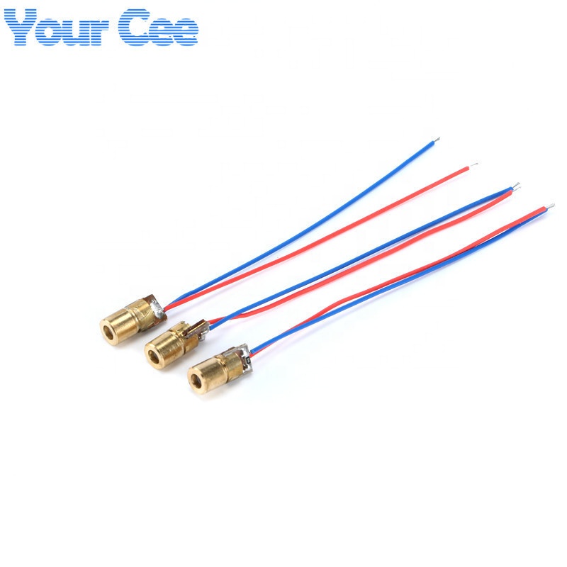 650nm 6mm DC 5V 5mW Laser Dot Diode Module