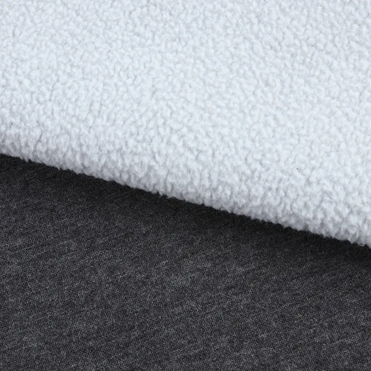 ZM018-2 Buy Navy Blue Anti-pill Hoodies Fleece Fabric 100% Polyester Polar Fabric Fleece