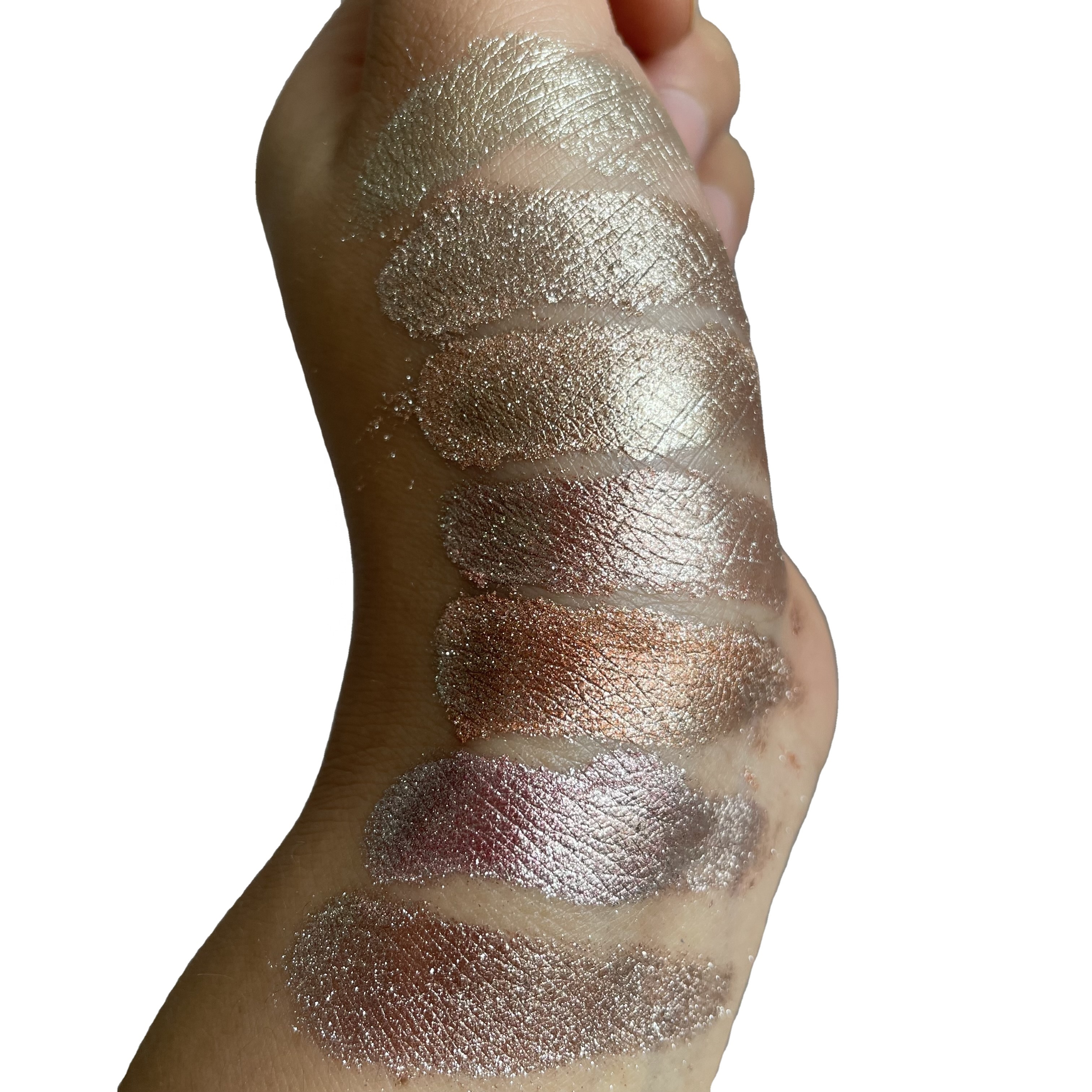 Sheenbow custom logo vegan high pigmented face makeup pressed contour bronze powder private label highlighter powder