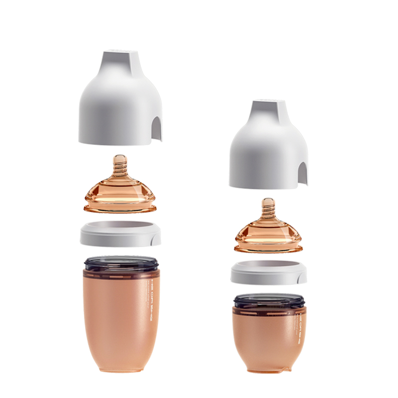 HEORSHE Unique baby products 2021 baby feeding bottle colic baby bottles in bulk milk bottles 8 oz