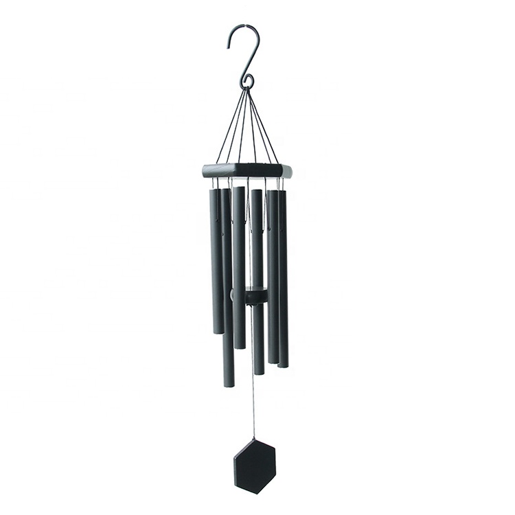 Soothing Melodic Tones Wind Bell Solidly Constructed Wooden and Aluminum Wind Chime Great Gift for Patio  Porch  Garden