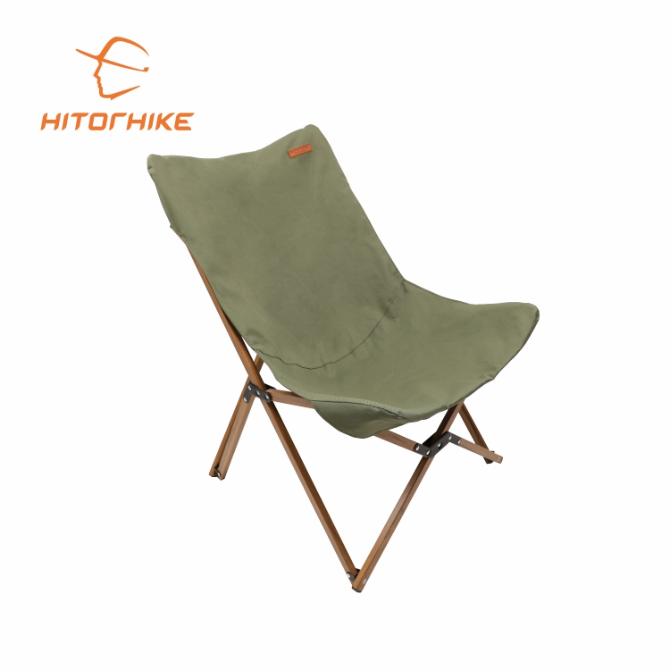 Hitorhike, Новое поступление, мебель для кемпинга, портативный стул для кемпинга, алюминиевое складное кресло с текстурой древесины