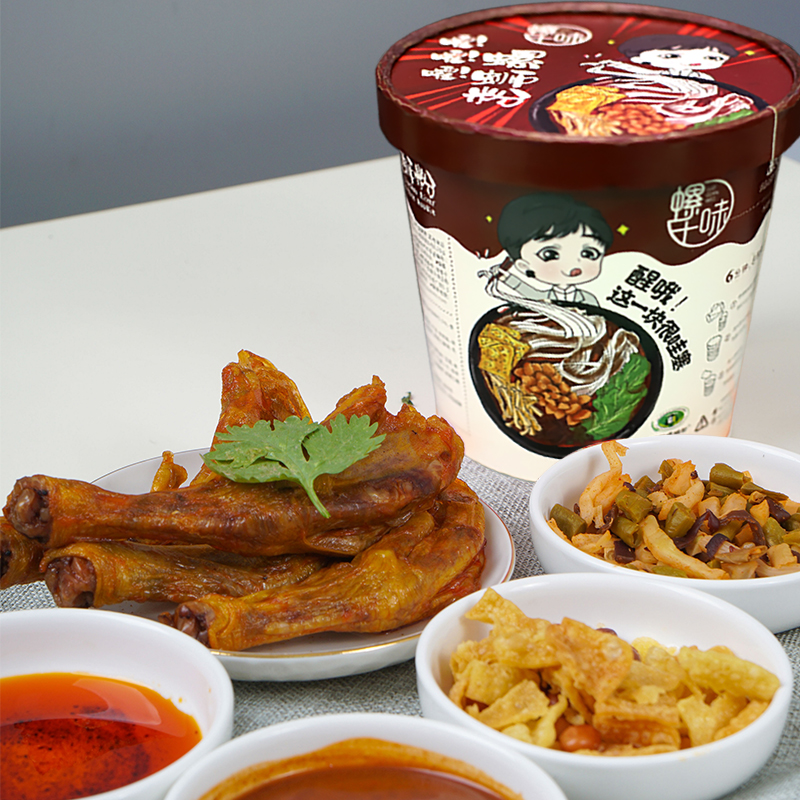 Luoqianwei Liuzhou местные деликатесы ramen лапша
