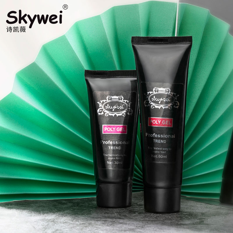 Полигель Skywei, легкий гель для наращивания ногтей, удлиняющий акриловый маникюрный набор
