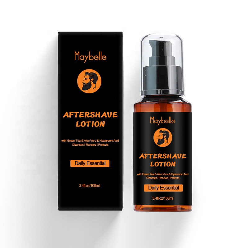 OEM Healthy 100ML Anti-Irritation Nourishing Smoothing Skin Best Selling Personal Care Aftershave Lotion For Men