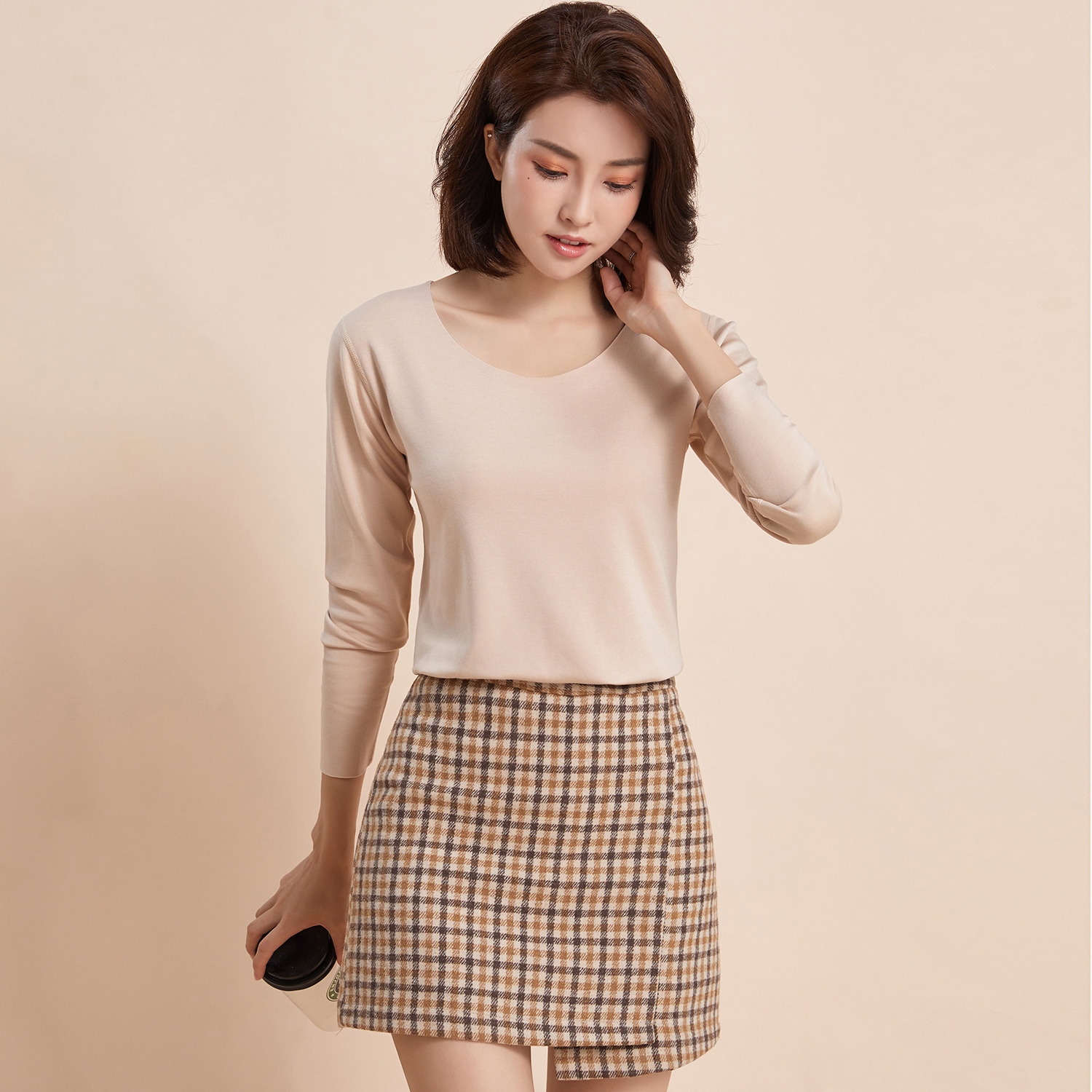 Cute Fashion Comfort Women Thermal Temperature Underwear Thermal Underwear Ultra Soft