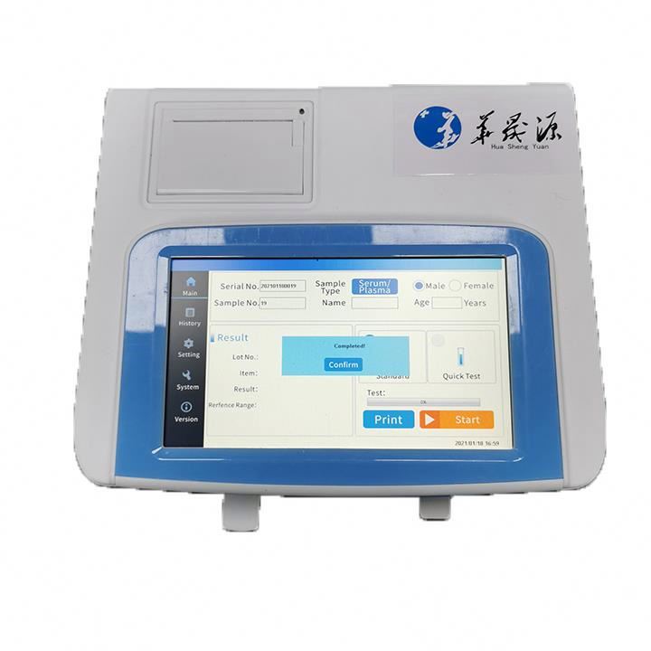 HbA1c иммунофлуоресцентный POCT, набор для тестирования на диабет с иммунофлуоресцентным анализатором POCT
