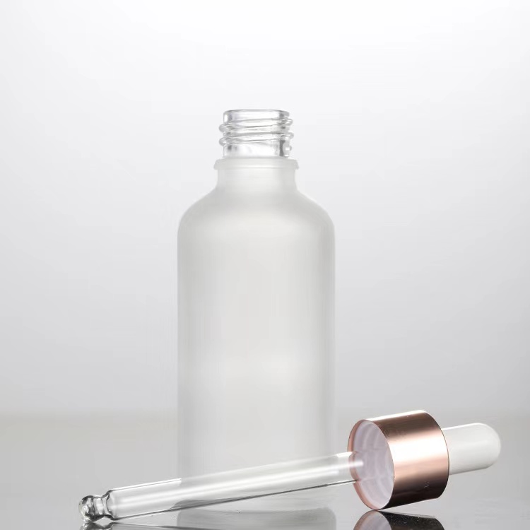 High Quality Wholesale 30ml dropper Frosted glass bottle